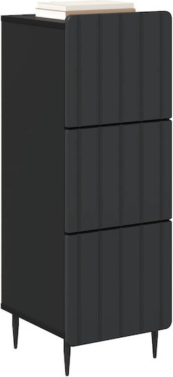 Sertar De Depozitare Din Lemn Cu 3 Sertare M33xL34.5xÎ92cm
