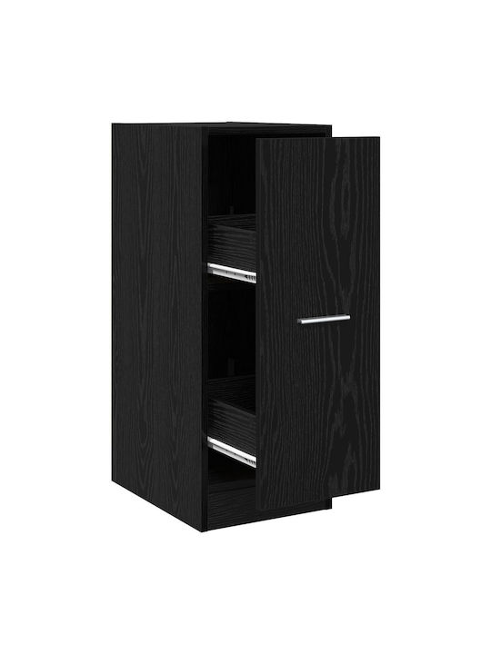 Drawers Storage Wooden with 2 Drawers L30xW41xH77.5cm