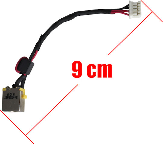 Acer Dc Power Jack Socket Power Supply Connector for Travelmate Timeline X 8481 8481t 8481g Tm8481g8481 Dc30100fl00 50.v4t02.003 9cm 4 Pins Code 31107