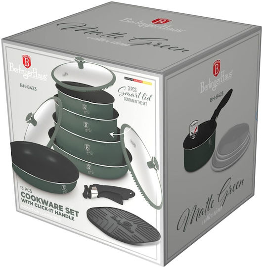 Berlinger Haus Set de Oale din Aluminiu cu Acoperire Antiaderentă 13 Piese