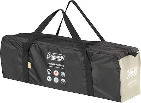 Coleman Sommer Campingzelt Igloo Beiges für 3 Personen 180x180x120cm