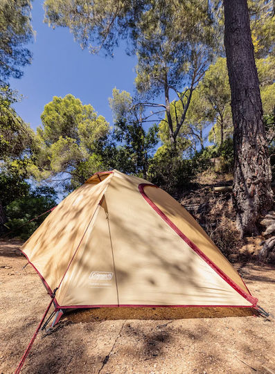 Coleman Sommer Campingzelt Igloo Beiges für 3 Personen 180x180x120cm