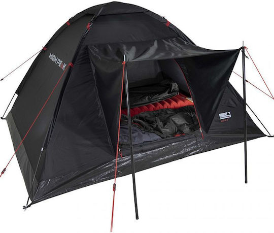 High Peak Beaver 3 Camping Tunnel Tent Gray 3 Seasons