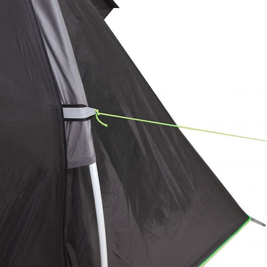 High Peak Tauris 4 Зимна Къмпинг Сцена Тунел Черна за 2 Души