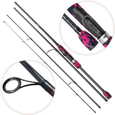 Baracuda Fishing Rod for Spinning / Casting 2.4m 10-35g