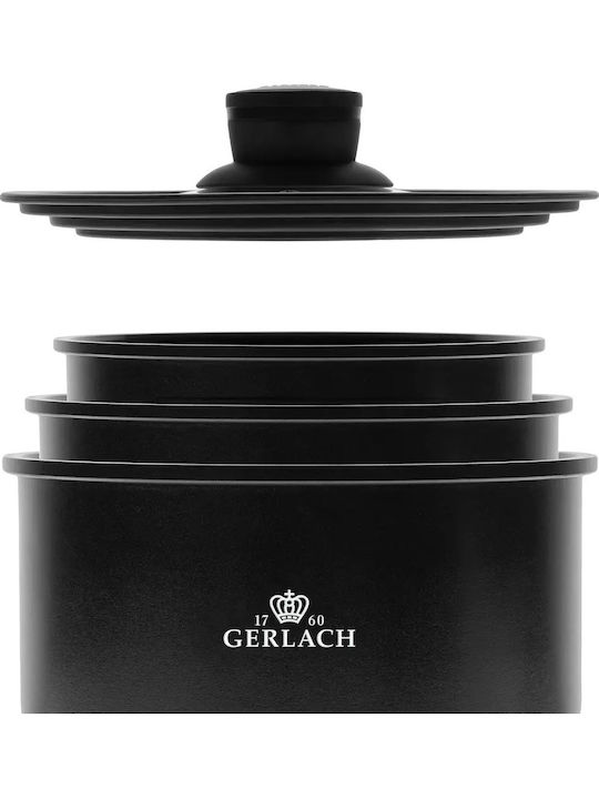 Gerlach Gerlach Kochgeschirr-Set aus Aluminium 13-teilig