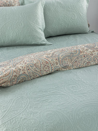 Palamaiki Ella Tagesdecken Super-King Jade 220x240cm 3 Stück Palamaiki Ella Tagesdecken Super-King Jade 220x240cm 3 Stück