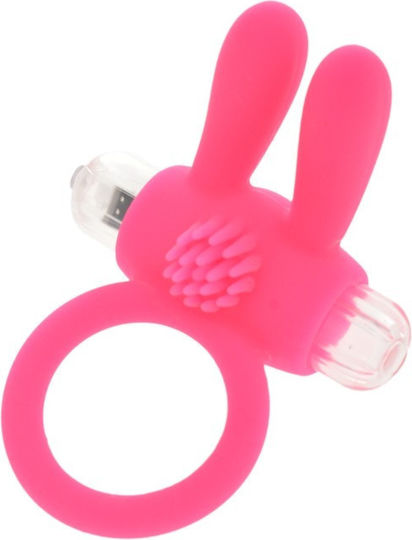 Aph Bunny Vibrating Cock Ring Pink Cr007