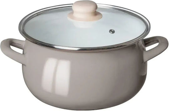 Altom Enamel Σετ Κατσαρόλες με Εμαγιέ Επίστρωση 4τμχ