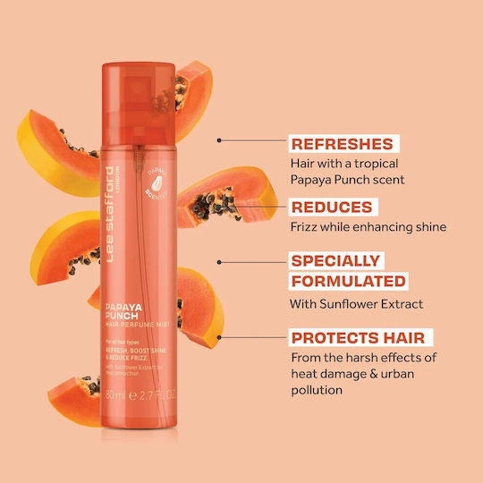 Парфюм Мист За Коса Papaya Punch 80ml Lee Stafford