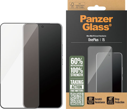 PanzerGlass Protector Ecran Ultra-wide Fit (OnePlus 15)
