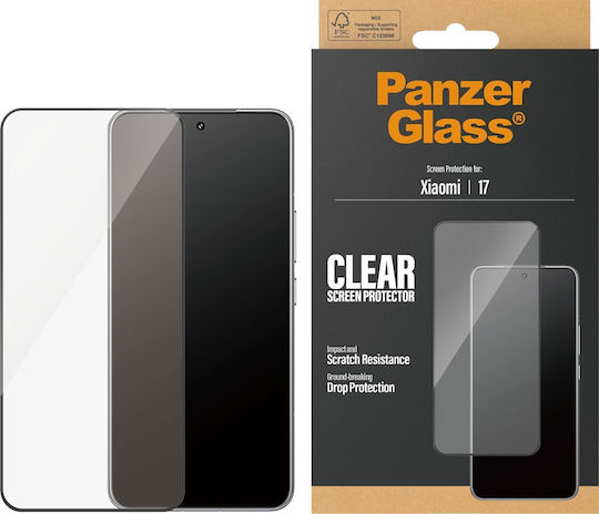 PanzerGlass Ultra-wide Fit Screen Protector (Xiaomi 17)