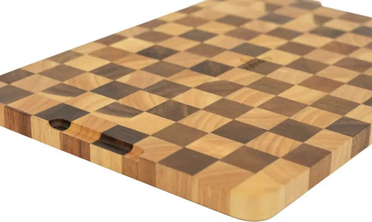 End Grain Servierplatten Hölzernes 35x24cm pl505.032