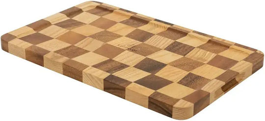 End Grain Servierplatte Hölzernes 38x24cm pl00082.009