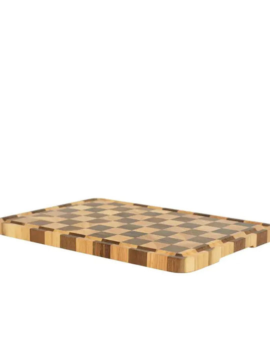 End Grain Дървено Плато За Сервиране 35x24см pl505.032