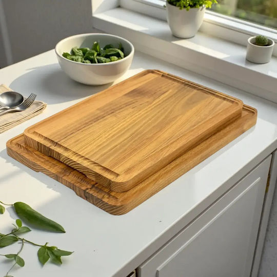 Servierplatten Hölzernes 35x24cm pl100089.032