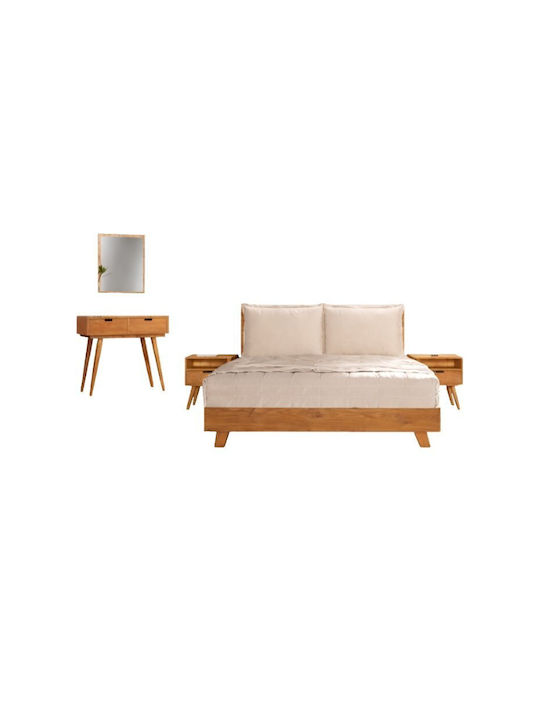 Schlafzimmermöbel-Set 150x200cm 4 Stück