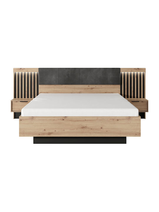 Schlafzimmer Set Tally 160x200cm 3Stück