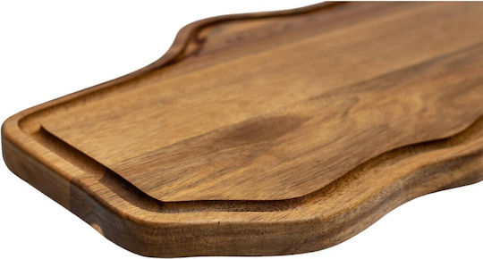 Hölzernes Servierplatte 50x26cm pl369