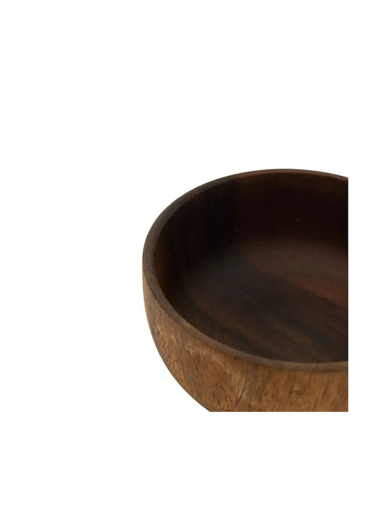 Boluri De Servire Rotund Din Lemn Cu Diametru 14cm bl10053.049