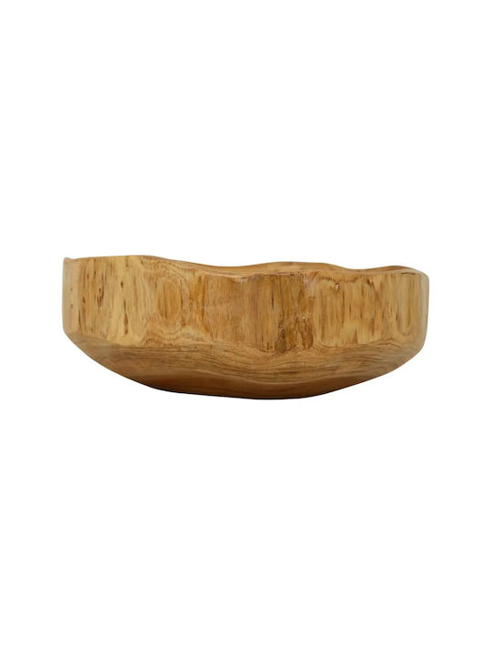 Round Wooden Serving Bowl bl699.061