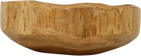 Съд За Сервиране Кръгла Дървена bl699.061