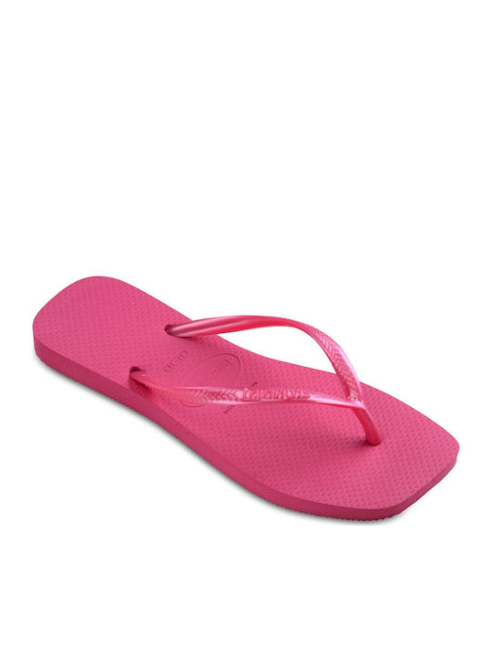 Havaianas Slim Square Flip Flops Φούξια