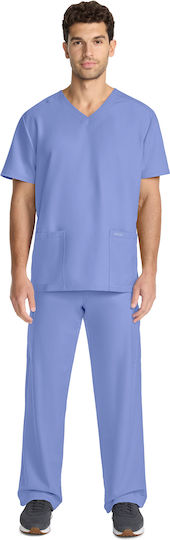 Cherokee Originals Ultra Unisex Medical Blouse Light Blue