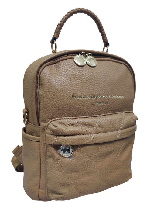 Women's Brown Backpack