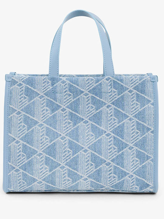 Women's Shopper Shoulder Bag Light Blue
