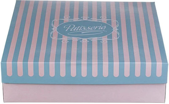Intertan Set 4 Paper Pastry Shop Boxes 35x35x10cm