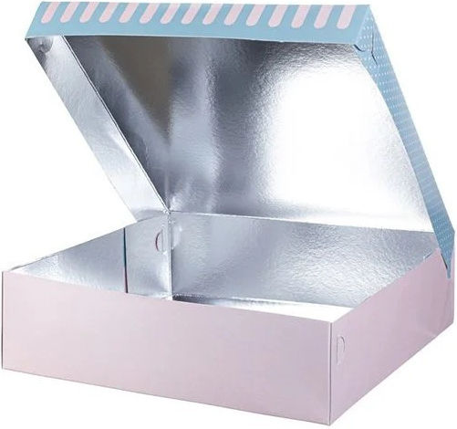 Intertan Set 4 Paper Pastry Shop Boxes 35x35x10cm