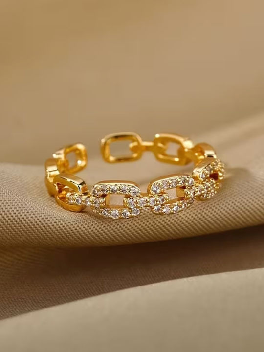 Women's Ring with Zircon