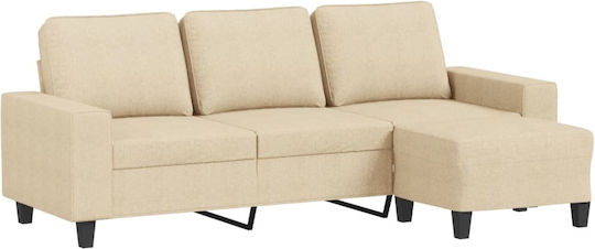 Three-Seater Fabric 214x77x80 cm Three-Seater Fabric 214x77x80 cm