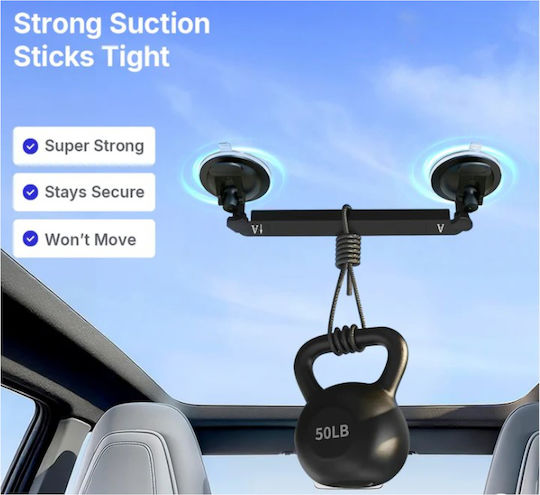Car Roof Support Base Kit Starlink Mini Base Mounting Car Roof Kit 4 Suction Strong Grip Cups Stable Satellite Signal On Windows & Sunroofs Cars RVs Boats Yachts Black Code 1-per0159