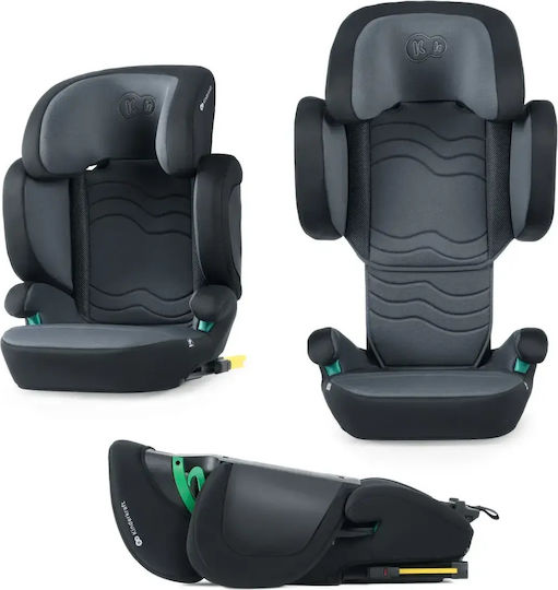 Kinderkraft Xpand 2 Pro Scaun Auto High-back Booster i-Size cu Isofix Graphite Negru