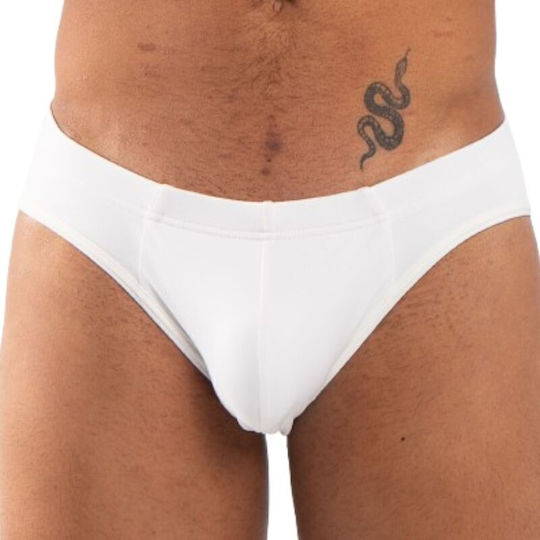 Burn Slip Sexy Bărbați Alb