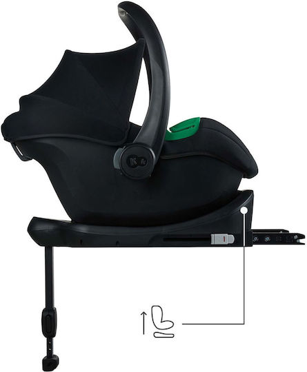 Kinderkraft Mink Pro 2 Scaun Auto i-Size cu Isofix Negru 0-13 kg