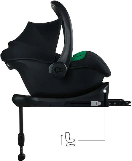 Kinderkraft Mink Pro 2 Scaun Auto i-Size cu Isofix Negru 0-13 kg