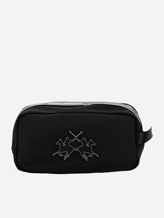 La Martina Τσαντα Travel Case Fine Wave Matte Ca 3lmmca017-09999 Black La Martina Τσαντα Travel Case Fine Wave Matte Ca 3lmmca017-09999 Black
