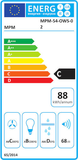 MPM Absaugmechanismus 52cm Schwarze