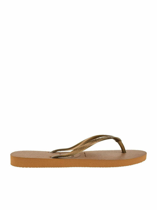 Havaianas Slim Flip Flops Rust