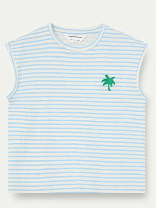 Women's Striped Multicolour T-shirt