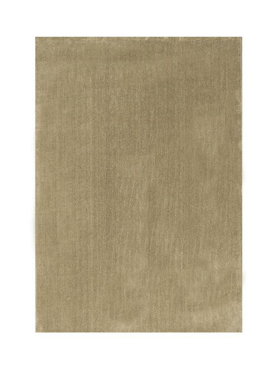 Newplan Velvet Carpet 50 Beige Width 80cm Cut-to-Measure