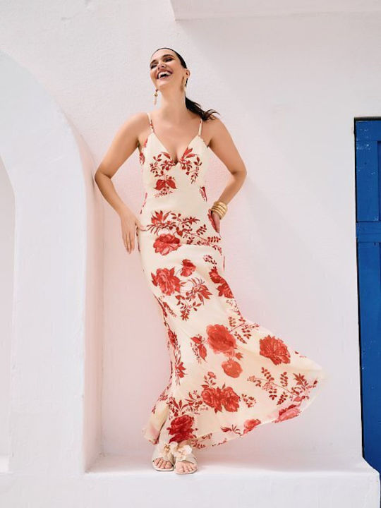 Summer Maxi Dress for Wedding / Christening Blonde