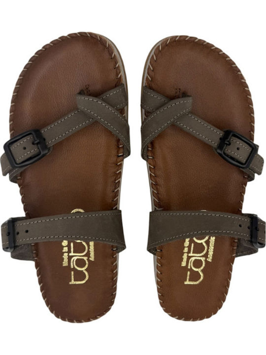 Leather Women's Anatomic Gray Sandals