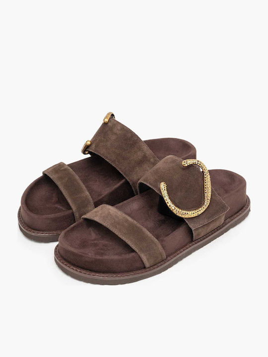 Sandale Casual Damă Maro