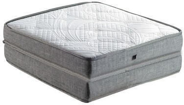 SteweHome Semidublu Saltea De Dormit Pentru Camping 190x90cm Grosime 14cm Alb