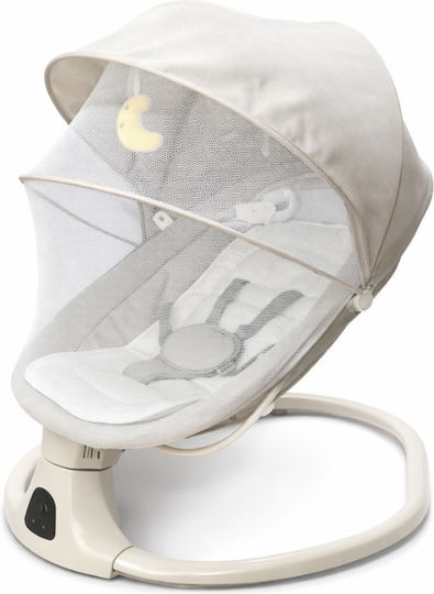 Kidizi Electric Baby Relax Swing with Music Beige for Child up to 9kg