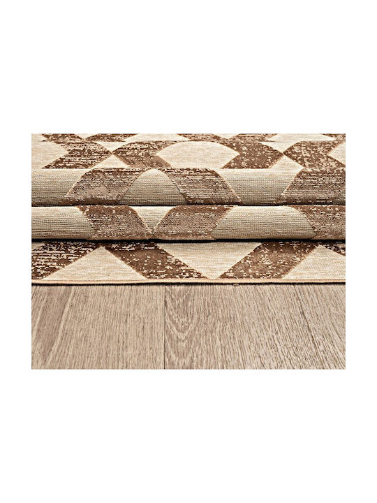 Newplan Lux 2955 Living Room Rug Rectangular Brown 67x67cm
